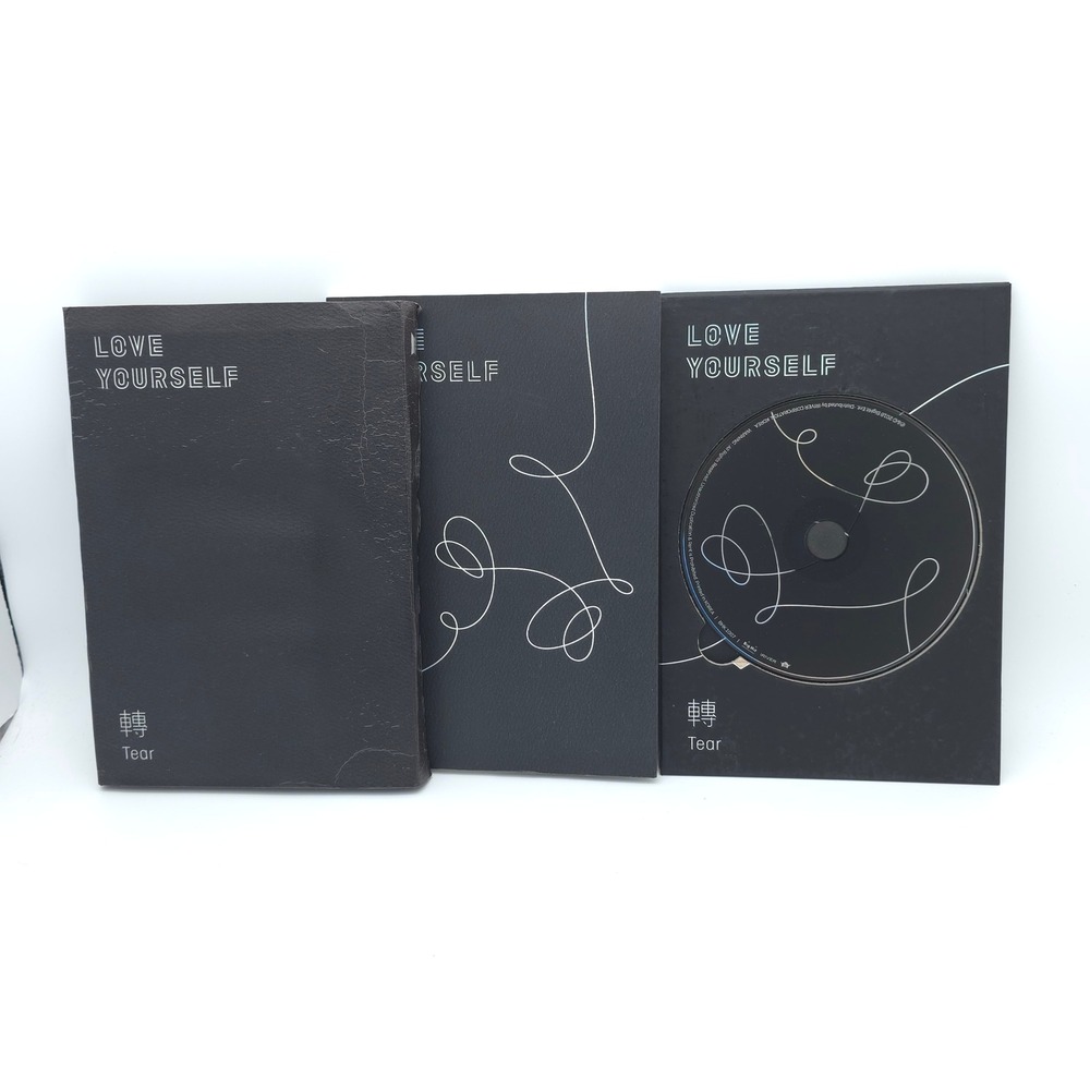 BTS Love Yourself Tear Album CD Photobook Big Hit Black K-Pop 2018 Collectible